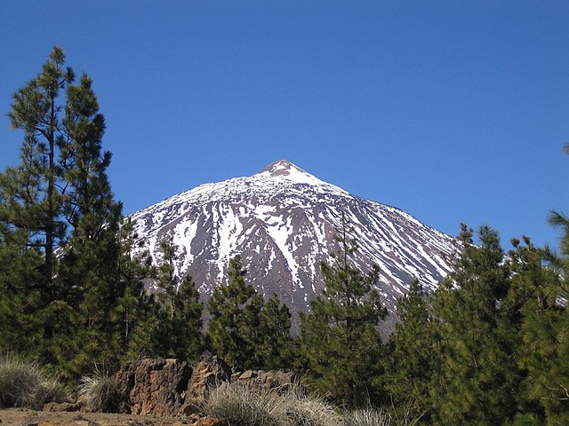El Teide es el pico más alto de España